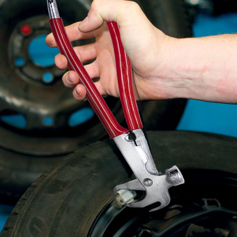 CKAuto Wheel Balancing Weight Plier Hammer Tool, Wheel Weights Clip On - Image 3